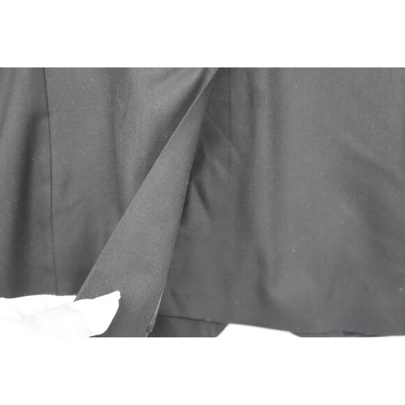 Armani Exchange Womens Black Single-Button Blazer Jacket With Front Pockets - Picture 12 of 13